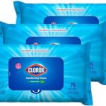 Lingettes désinfectantes clorox, lingettes nettoyantes sans javel, parfum frais, housse étanche à l'humidité