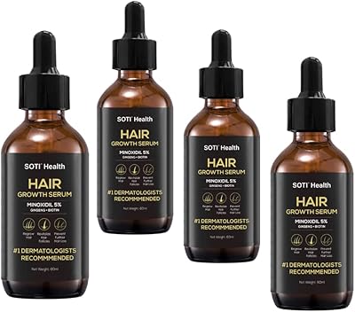 Soti minoxidil 5% sérum pour la croissance des cheveux et la repousse des cheveux. fabriqué aux états-unis ! recommandé par les dermatologues. formule extra-forte au ginseng et à la biotine. (4 paquets). La boutique en ligne DIAYTAR COTE D'IVOIRE est conçue pour offrir une expérience d'achat en ligne fluide et intuitive. Le site web est facile à naviguer, et les clients peuvent fácillement trouver les produits qu'ils cherchent grâce à la fonction de recherche ou en parcourant les différentes catégories de produits. Les informations sur les produits sont complètes et détaillées.