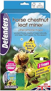 Piège à phéromones pour marrons d'inde defenders - paquet double, rechargeable et réutilisable