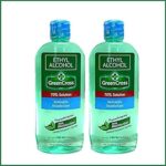 Solution d'alcool éthylique green cross 70% 500 ml - paquet de 2