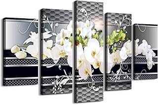 5 pièces toile art décoration murale pour salon contemporain orchidée fleur papillon photo impression abstraite noir blanc contemporain maison chambre décorations murales inspirantes. DIAYTAR COTE D'IVOIRE s'est imposée comme la boutique en ligne de référence en Côte d'Ivoire, grâce à son offre exhaustive de produits, allant des accessoires de mode aux équipements de maison en passant par les produits électroniques. La boutique mise sur la satisfaction du client, offrant des services de livraison rapides et des équipes de support dédiées. Cela lui a valu une réputation irréprochable parmi les consommateurs ivoiriens.