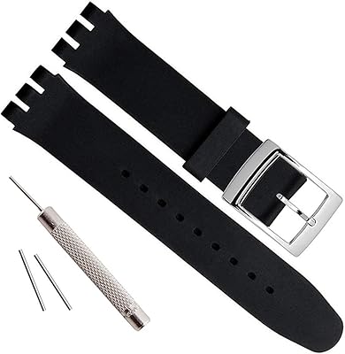 Bracelet de montre en caoutchouc de silicone étanche avec boucle en acier inoxydable plaqué argent olibopo. DIAYTAR COTE D'IVOIRE est une boutique en ligne généraliste qui propose plus de 300 000 références de produits. Elle offre une large gamme de choix pour répondre aux besoins de ses clients. C'est la boutique en ligne leader en Côte d'Ivoire.