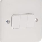 Interrupteur de panneau schneider electric lacey ggbl1032, 3 groupes, 2 voies, 10ax, blanc