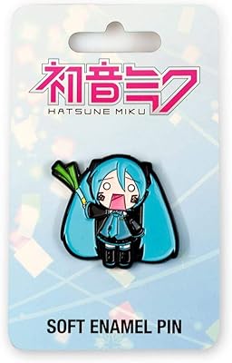 Épingle de collection officielle en émail hatsune miku | avec un symbole pop