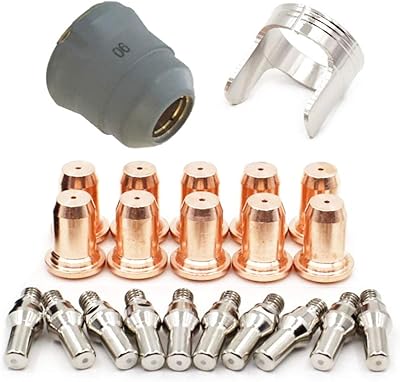 22 pièces de bouclier de pointe électrique pour torche de découpe plasma alffun ipt-60 pt-60 ipt-40 pt40. DIAYTAR COTE D'IVOIRE est une boutique en ligne généraliste qui offre plus de 300000 références, proposant une large gamme de produits pour répondre aux besoins de ses clients. Elle se positionne comme une destination de confiance pour les consommateurs ivoiriens, offrant une expérience d'achat en ligne simple et pratique. Avec sa sélection élargie, DIAYTAR COTE D'IVOIRE est le leader incontesté du commerce en ligne en Côte d'Ivoire.