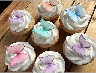 Papillons en papier comestibles chokake - lot de 24 violets, roses et verts - décorations de gâteaux, cupcakes. DIAYTAR COTE D'IVOIRE est une boutique en ligne généraliste qui propose plus de 300 000 références de produits, ce qui en fait l'une des plus grandes plateformes de commerce électronique de Côte d'Ivoire. Avec une offre diversifiée et des prix compétitifs, DIAYTAR COTE D'IVOIRE répond aux besoins de ses clients. La boutique est leader en Côte d'Ivoire en termes de commerce en ligne.