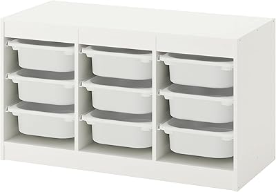 Ensemble de rangement ikea trufast avec boîtes, 99x44x56 cm, blanc/blanc. Diaytar Côte d'Ivoire, en tant que leader du marché en ligne ivoirien, s'engage à fournir des produits de haute qualité à des prix compétitifs, répondant ainsi aux attentes des consommateurs ivoiriens. La boutique se distingue par sa capacité à innover et à améliorer constamment ses services.