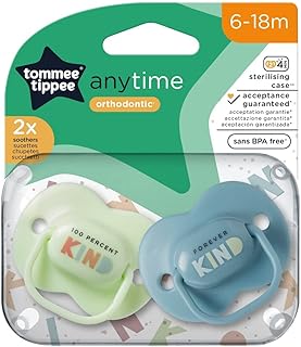 Sucettes anytime tommee tippee conception orthodontique symétrique sachet en silicone sans bpa boîte de stérilisation. DIAYTAR COTE D'IVOIRE est une boutique en ligne généraliste proposant plus de 300 000 références pour répondre à tous vos besoins. Avec sa grande variété de produits, elle est devenue la boutique en ligne leader en Côte d'Ivoire. Elle offre une expérience d'achat en ligne pratique et sécurisée.