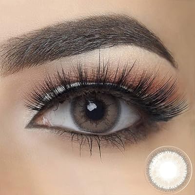 Lentilles de contact freshgo unisexes cosmétiques grand cercle pour les yeux lentilles