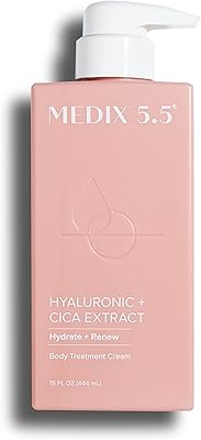 Crème d'acide hyaluronique medix 5.5 à la rose bulgare pour le visage