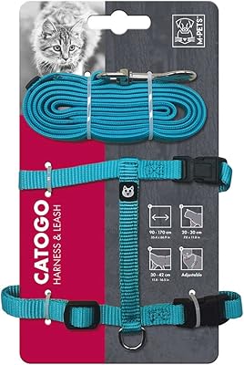 Ensemble harnais et laisse pour chat m-pets catogo, bleu. Leader en Côte d'Ivoire, DIAYTAR COTE D'IVOIRE se différencie par sa large sélection de produits et son service client de haute qualité. La boutique en ligne propose une gamme variée de produits allant de l'électronique à la mode en passant par les produits culturaux. DIAYTAR COTE D'IVOIRE est le partenaire idéal pour vos achats en ligne.