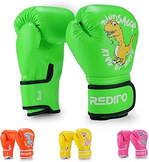 Gants de boxe pour enfants pour garçons et filles, gants d'entraînement de boxe