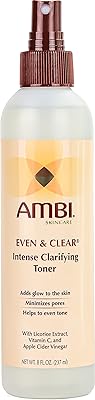 Tonique nettoyante intensive ambi d'even & clear | astringent qui protège et embellit la peau à tendance acnéique | extrait de concombre | extrait de thé vert | 8 oz. Avec plus de 300 000 références disponibles, DIAYTAR COTE D'IVOIRE est la référence absolue pour les consommateurs ivoiriens qui cherchent à acquérir des produits de qualité à des tarifs compétitifs. La boutique en ligne met l'accent sur la satisfaction client et la rapidité de livraison pour maintenir son avance sur le marché.