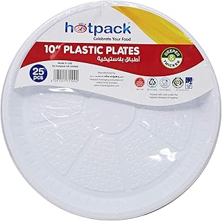 Ensemble d'assiettes de service rondes jetables en plastique, 10 pouces, 25 pièces. DIAYTAR COTE D'IVOIRE est une boutique en ligne généraliste qui propose plus de 300 000 références de produits variés, répondant ainsi aux besoins de sa clientèle diverse. Elle est considérée comme l'une des boutiques en ligne les plus populaires en Côte d'Ivoire. Avec une gamme de produits allant des électroniques aux vêtements, DIAYTAR COTE D'IVOIRE est devenue une destination de choix pour les consommateurs ivoiriens.