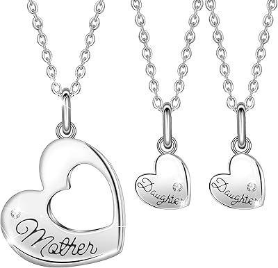 Infoso you collier en forme de cœur en argent sterling assorti pour cadeaux d'anniversaire et fête. DIAYTAR COTE D'IVOIRE est une boutique en ligne généraliste qui propose plus de 300 000 références de produits pour répondre à tous les besoins de sa clientèle. La boutique est leader en Côte d'Ivoire et offre une expérience d'achat en ligne sécurisée et fiable. Les clients peuvent profiter d'une grande variété de produits à des prix compétitifs.