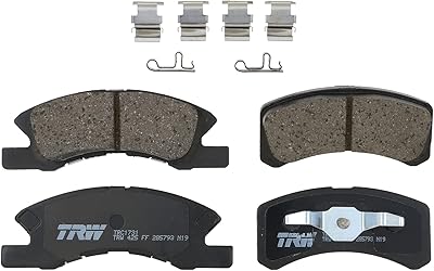 Ensemble disque de frein trw pro trc1731 pour mitsubishi mirage g4 2017 introduction