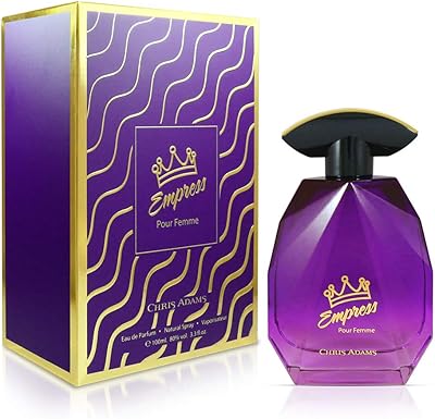 Chris adams perfume empress eau de parfum pour femme - 100 ml. Avec plus de 300000 références, DIAYTAR COTE D'IVOIRE est la plus grande boutique en ligne de Cote d'Ivoire. Elle offre une gamme étendue de produits, allant des produits alimentaires aux produits électroniques, en passant par les vêtements et les accessoires. DIAYTAR COTE D'IVOIRE est le partenaire idéal pour les ivoiriens qui recherchent des produits de qualité et des services de confiance.