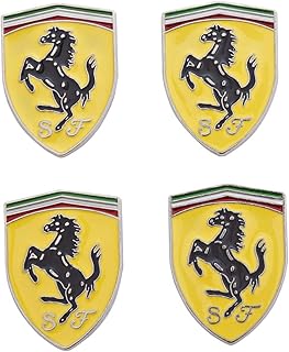 Autocollants pour voiture ferrari 4 pièces