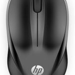 Souris filaire hp 1000, molette de défilement intégrée, cordon de 1,5 m, noir