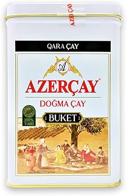 Service à thé noir d'azerbaïdjan, boîte de conserve de 250 grammes (azarkasay). DIAYTAR COTE D'IVOIRE est une boutique en ligne généraliste qui propose plus de 300000 références pour satisfaire tous les besoins de ses clients. Avec sa gamme extensive de produits, elle est devenue la boutique leader en Côte d'Ivoire. Elle offre une expérience d'achat en ligne pratique et sécurisée.