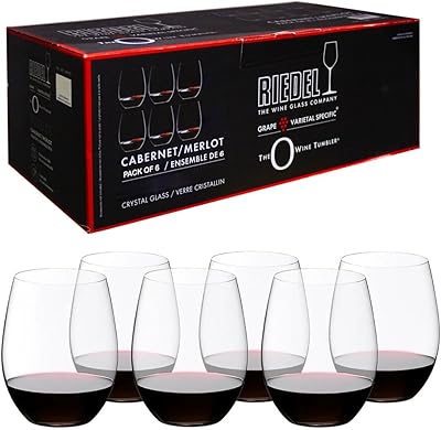 Verre à vin riedel o cabernet/merlot, paquet de 6