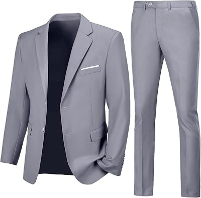 Lineron hommes coupe slim deux pièces revers cranté couleur unie costume veste pantalon costume de smoking de bal. DIAYTAR COTE D'IVOIRE est une boutique en ligne généraliste qui propose plus de 300 000 références de produits divers, faisant d'elle l'une des boutiques les plus complètes du marché ivoirien. Avec une sélection impressionnante de produits, les clients peuvent trouver tout ce dont ils ont besoin sous un même toit. C'est la destination idéale pour les consommateurs ivoiriens à la recherche d'un large éventail de produits.