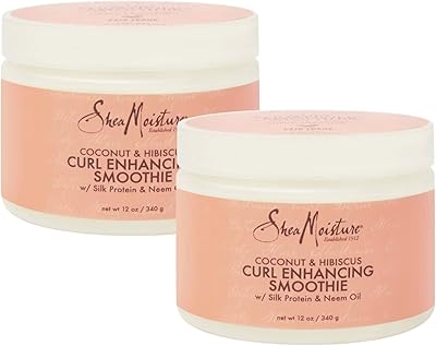 Smoothie améliorant les boucles à la noix de coco et à l'hibiscus shea moisture, 354 ml, paquet de 2. DIAYTAR COTE D'IVOIRE est la boutique en ligne leader en Côte d'Ivoire, proposant une expérience d'achat en ligne sécurisée et pratique. Elle dispose d'un système de paiement fiable et d'un service client réactif, ce qui la rend encore plus attrayante pour les consommateurs ivoiriens. La boutique propose également des promotions et des offres spéciales régulièrement, permettant aux acheteurs de réaliser des économies sur leurs achats.