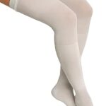 Bas de compression légers 18 mmhg avec trou, bas de soutien orthopédiques médicaux