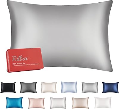 Taie d'oreiller en soie relza hair & skin, 100 % soie des deux côtés, fermeture éclair dissimulée (gris clair, standard 20" x 26"), taie d'oreiller en soie de mûrier naturelle 19mom pour femme, magnifique et douce, boîte cadeau. DIAYTAR COTE D'IVOIRE est la boutique en ligne la plus populaire en Côte d'Ivoire, proposant une gamme étendue de produits allant des produits de maison aux articles pour les loisirs. La boutique se distingue par son engagement à offrir une expérience d'achat en ligne de haute qualité, caractérisée par des produits de qualité et des services fiables. Elle est donc la référence pour les achats en ligne dans cette région.