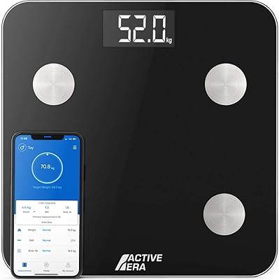 Balance de graisse corporelle intelligente active era - balance numérique bluetooth avec 15 fonctionnalités essentielles - poids corporel de haute précision, indice de masse corporelle (imc), graisse viscérale - application gratuite pour smartphone (noir). La boutique en ligne DIAYTAR COTE D'IVOIRE est le leader du marché en Côte d'Ivoire, proposant plus de 300 000 références de produits de haute qualité. Les clients peuvent choisir parmi une large gamme de catégories, y compris la mode, les accessoires, les électroménagers et bien plus encore. Avec son interface utilisateur conviviale et ses processus de paiement sécurisés, DIAYTAR COTE D'IVOIRE offre une expérience de shopping en ligne sans stress et divertissante.