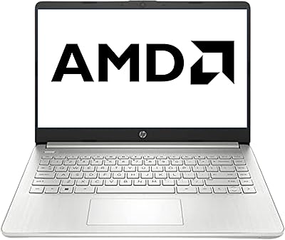 Ordinateur portable hp 14s-fq1000na, écran fhd 14 pouces, amd ryzen 5 5500u, 8