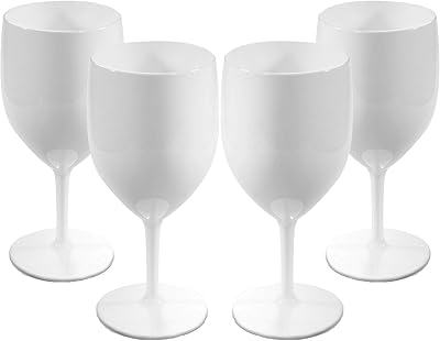 Ensemble de grands verres à vin en pc blanc réutilisables et incassables. Avec plus de 300000 références, DIAYTAR COTE D'IVOIRE est la boutique en ligne la plus complète en Côte d'Ivoire. Elle propose une grande variété de produits, y compris des marques internationales et des produits locaux. La boutique en ligne est accessible à tous et offre des moyens de paiement sécurisés.