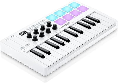Clavier contrôleur midi usb m-wave 25 touches avec 8 pads de batterie. En tant que leader du commerce en ligne en Côte d'Ivoire, DIAYTAR COTE D'IVOIRE se distingue par son engagement envers la qualité, la variété et le service client. La boutique en ligne propose des produits allant de l'électronique aux accessoires de mode, en passant par les produits alimentaires, permettant ainsi à ses clients de trouver tout ce dont ils ont besoin en un seul endroit.