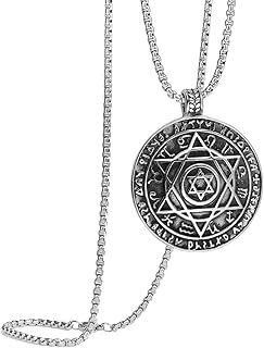 Collier rond en acier inoxydable couleur argent avec chaîne pour homme | accessoires