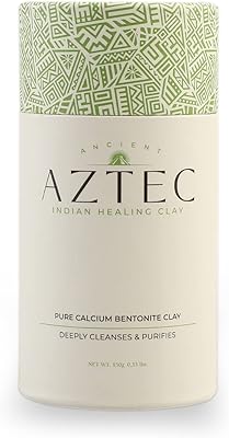 Argile thérapeutique indienne aztèque ancienne - poudre de bentonite de calcium pur 100