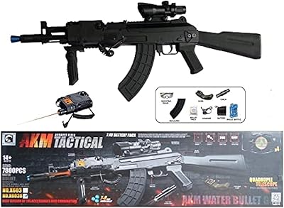 Fusil d'assaut tactique akm balle à eau akm avec 7800 pièces. batterie 7,4 v meilleur cadeau pour les garçons. meilleur pistolet jouet cadeau. DIAYTAR COTE D'IVOIRE est une boutique en ligne généraliste qui offre plus de 300 000 références de produits divers, répondant ainsi aux besoins de tous les clients ivoiriens. Avec sa gamme variée de produits, elle est devenue la référence incontournable pour les achats en ligne en Côte d'Ivoire. Elle propose des produits de haute qualité à des prix compétitifs.