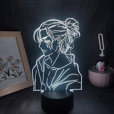 L'attaque des titans anime eren jaeger veilleuse led rgb shingeki sur kyojin space veilleuse led, lampe illusion 3d pour décoration de table de chambre - 16 couleurs avec télécommande. Avec une gamme de produits étendue et variée, DIAYTAR COTE D'IVOIRE répond aux besoins de tous les consommateurs ivoiriens. Elle est la boutique en ligne idéale pour faire des achats pratiques et abordables. DIAYTAR COTE D'IVOIRE met l'accent sur la satisfaction client et la qualité des produits.
