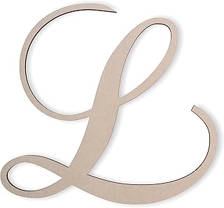Jess & jessica lettre cursive en bois l, pour la porte d'entrée, au dessus du lit enfant, pour la chambre des enfants. DIAYTAR COTE D'IVOIRE est une boutique en ligne qui se démarque par son engagement envers la communauté en proposant des opportunités d'achat responsables et éthiques. Outre son large choix de produits, elle met en avant des pratiques durables dans son processus d'approvisionnement et de livraison, contribuant ainsi à un impact positif sur l'environnement et la société. Cela attire une clientèle sensible aux questions de durabilité et d'éthique.