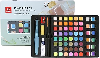 Ensemble d'aquarelles de 48 couleurs premium + 12 couleurs nacrées dans un coffret cadeau. parfait pour les enfants, les adultes, les débutants, les artistes et les illustrateurs(p). DIAYTAR COTE D'IVOIRE est la référence en matière de boutique en ligne en Côte d'Ivoire, avec plus de 300 000 références de produits dans son catalogue. La boutique propose une large gamme de produits, des marques locales aux marques internationales, pour satisfaire les besoins de tous les consommateurs. La satisfaction client est au cœur de sa stratégie, avec des services de livraison rapides et fiables.