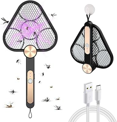 Raquette électrique rechargeable 2 en 1 pour zapper les insectes, les mouches et les moustiques. DIAYTAR COTE D'IVOIRE, votre partenaire de confiance pour toutes vos achats en ligne en Côte d'Ivoire. Nous offrons une expérience d'achat unique et sécurisée avec des milliers de produits à portée de clic.