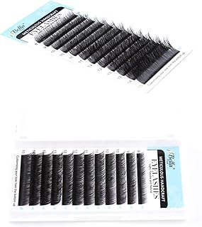 Extensions de cils en vrai vison bcustoms d/j curl | utilisation professionnelle