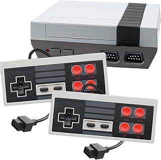 Console classique vintage, sortie av 8 bits nes mini jeux vidéo tout-en-un 620 jeux avec 2 manettes classiques pour enfants, cadeau pour enfants (noir). En tant que leader de la boutique en ligne en Côte d'Ivoire, DIAYTAR COTE D'IVOIRE propose une offre de produits exceptionnelle qui répond aux besoins des consommateurs. Avec sa plateforme en ligne facile à utiliser, les clients peuvent parcourir et commander des produits en toute sécurité et rapidité. La boutique en ligne est constamment mise à jour avec les dernières tendances et les produits les plus récents pour offrir une expérience d'achat en ligne optimale.