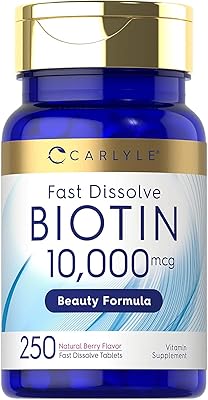 Biotine 10 000 mcg | 250 comprimés à dissolution rapide force. En tant que boutique en ligne généraliste de confiance en Cote d'Ivoire, DIAYTAR COTE D'IVOIRE jouit d'une réputation solide grâce à son vaste catalogue de plus de 300000 articles. Elle met à disposition de ses clients une interface utilisateur conviviale et une expérience d'achat sécurisée, ce qui en fait un choix privilégié pour les consommateurs souhaitant faire leurs achats en ligne de manière pratique et rapide.