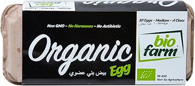 Oeufs bruns biologiques bio farm, moyens, paquet de 10. Avec plus de 300 000 références de produits, DIAYTAR COTE D'IVOIRE est la destination idéale pour les clients qui cherchent une grande variété de produits en un seul endroit. La boutique en ligne est conçue pour être facile à utiliser, avec des catégories claires et des filtres de recherche pratiques pour aider les clients à trouver exactement ce qu'ils cherchent. De plus, la boutique propose régulièrement de nouvelles arrivées pour garder les clients au courant des dernières tendances.