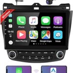 Autoradio android avec carplay auto sans fil 101 pouces support d'écran tactile