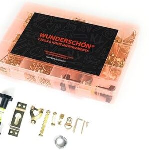 Ensemble de cintres pour tableaux wondershun 257 pièces crochets en métal doré