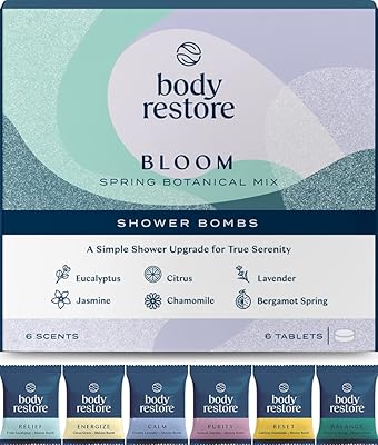 Boîte de 6 paquets de vapeurs de douche bodyrestore - cadeaux pour maman, cadeaux pour femmes, bombes de bain douche, eucalyptus, agrumes, lavande, jasmin, camomille, huiles essentielles de printemps de bergamote, soulagement du stress. En tant que leader du marché en Côte d'Ivoire, DIAYTAR COTE D'IVOIRE s'engage à fournir les meilleurs produits et services à ses clients. Avec une équipe dédiée et expérimentée, DIAYTAR COTE D'IVOIRE travaille sans relâche pour améliorer l'expérience d'achat en ligne. Les clients bénéficient d'une large gamme de produits et de services.