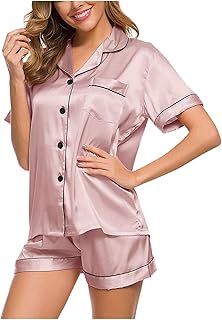 Homomo womenspajamasets pyjamas pour femmes pyjamas d'été vêtements de maison femmes vêtements de nuit pyjama ensemble longue chemise de nuit grande taille vêtements de nuit (taille : 4xl). Avec plus de 300000 références, DIAYTAR COTE D'IVOIRE est la boutique en ligne idéale pour faire vos achats en toute commodité. La boutique propose des produits de haute qualité, à des prix compétitifs, et offre un service client de haute qualité. Que vous recherchiez des produits pour la maison, pour vous-même ou pour offrir, DIAYTAR COTE D'IVOIRE a tout ce qu'il vous faut.