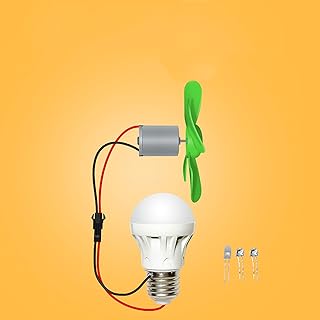 Petit kit générateur d'éolienne 12 v, éolienne produisant de l'électricité, modèle de pales de ventilateur pour l'enseignement des expériences en sciences physiques - ampoule 3 w. DIAYTAR COTE D'IVOIRE est une boutique en ligne généraliste qui propose plus de 300 000 références de produits, faisant d'elle l'une des plus grandes plateformes de commerce électronique de Côte d'Ivoire. Avec une gamme de produits très variée, les clients peuvent trouver tout ce dont ils ont besoin en un seul endroit. C'est la boutique en ligne leader en Côte d'Ivoire.
