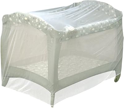 Tente de poche avec moustiquaire pack-n-play, taille internationale, blanche